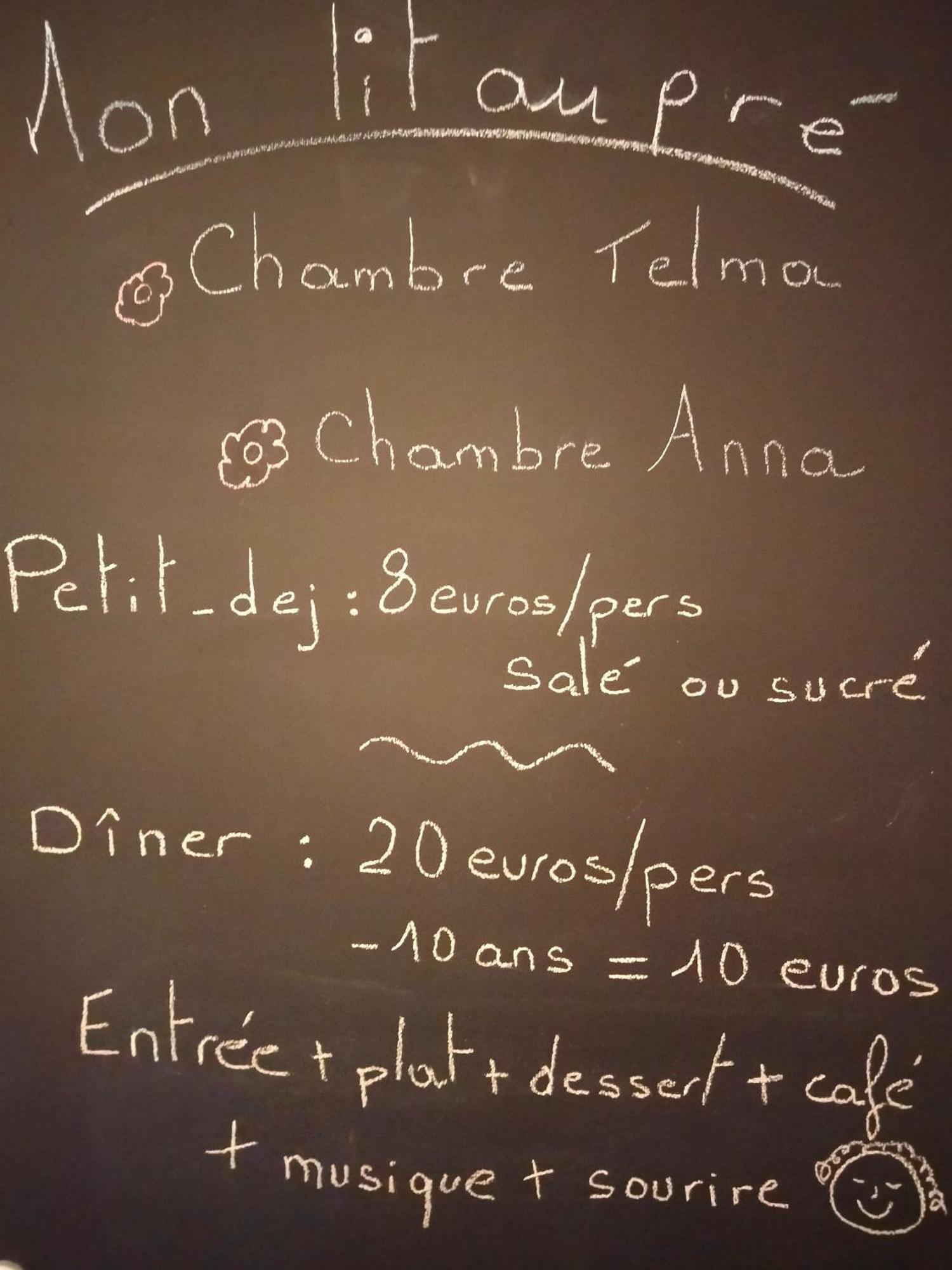 Chambre Familiale Anna "Mon Lit Au Pre" , Jusqu'A 4 Adultes Et 2 Enfants Avec Piscine Familles, Couples Ou Femmes Seulement Pontours Extérieur photo